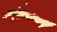Cuba Ciclo Landkarte