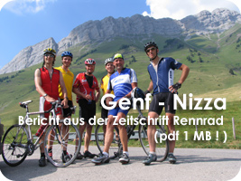 Genf Nizza_Rennrad_Alpenüberquerung_velotravel